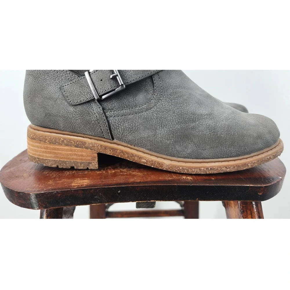 Women's B.O.C. Blue Gum Sole Ankle Moto Style Boots Size 9 Medium‎